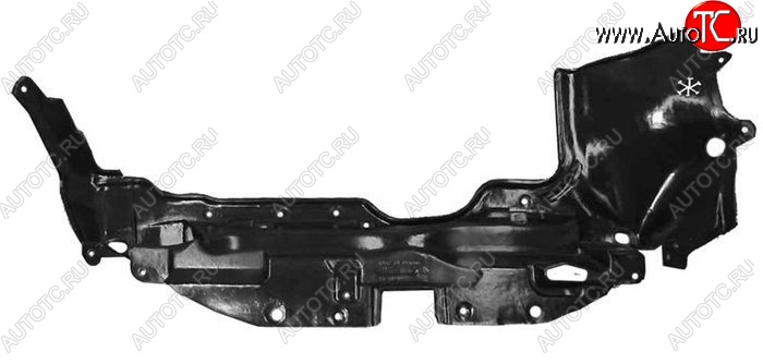 2 399 р. Защита двигателя SAT (под бампером)  Honda CR-V  RD1,RD2,RD3 (1995-2001)  дорестайлинг, рестайлинг  с доставкой в г. Москва