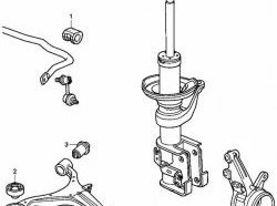 359 р. Полиуретановая втулка стабилизатора задней подвески Точка Опоры Honda CR-V RD1,RD2,RD3  дорестайлинг (1995-1998)  с доставкой в г. Москва. Увеличить фотографию 2