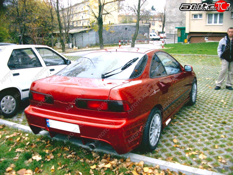 25 899 р. Задний бампер EVO Honda Integra DB6,DB7,DB8,DB9 седан дорестайлинг (1993-1995)  с доставкой в г. Москва