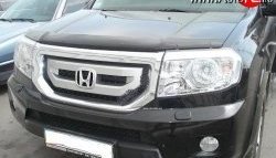 Дефлектор капота NovLine Honda Pilot YF4 дорестайлинг (2008-2011)