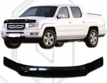 Дефлектор капота CA-Plastic Honda (Хонда) Ridgeline (Ридгелине)  YK1 (2005-2008) YK1 дорестайлинг