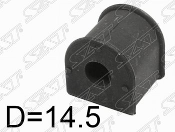 75 р. Втулка заднего стабилизатора SAT(D=14.5) Hyundai Accent седан ТагАЗ (2001-2012)  с доставкой в г. Москва. Увеличить фотографию 1