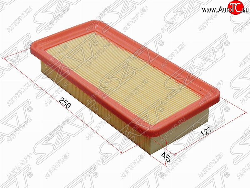 299 р. Фильтр воздушный двигателя SAT (1.3, 1.4)  Hyundai Getz  TB (2002-2005) хэтчбэк 5 дв. дорестайлинг  с доставкой в г. Москва