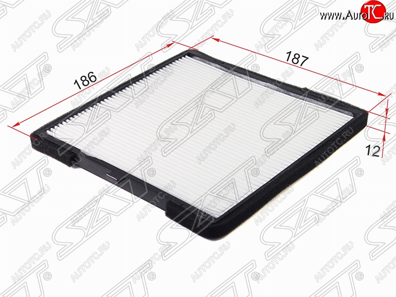 262 р. Фильтр салонный SAT (186х187х12 mm)  Hyundai i10  PA (2007-2013), KIA Picanto ( 1 SA хэтчбэк 5 дв.,  2 TA хэтчбэк 5 дв.,  2 TA хэтчбэк 3 дв.) (2003-2017)  с доставкой в г. Москва