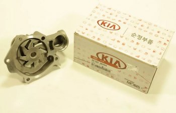 5 499 р. Помпа водяная Mobis (4G63 / 64 / G4JP-G / G4JS / 4G63S)  Hyundai I30  FD (2007-2012), Hyundai Santa Fe  SM (2000-2012), Hyundai Trajet (1999-2008), KIA Magentis (2005-2010), Mitsubishi Galant  8 (1996-1998)  с доставкой в г. Москва. Увеличить фотографию 1