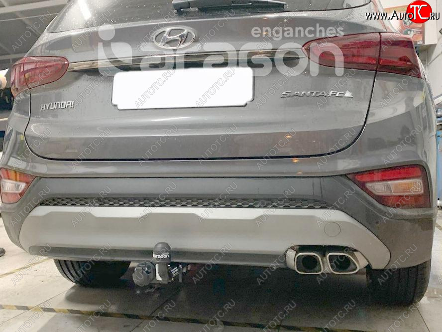 15 499 р. Фаркоп Aragon. (шар A) Hyundai Santa Fe TM дорестайлинг (2018-2021)  с доставкой в г. Москва