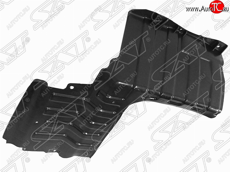459 р. Левая защита двигателя SAT Hyundai Solaris RBr седан дорестайлинг (2010-2014)  с доставкой в г. Москва