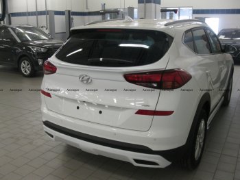 6 799 р. Юбка заднего бампера АВТОКРАТ Hyundai Tucson TL рестайлинг (2018-2021) (Неокрашенная)  с доставкой в г. Москва. Увеличить фотографию 3