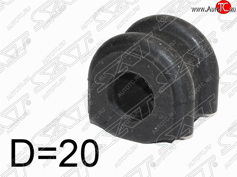 176 р. Резиновая втулка переднего стабилизатора (D=20) SAT  Hyundai Tucson  JM (2004-2010), KIA Sorento  BL (2006-2010), KIA Sportage  2 JE,KM (2004-2010)  с доставкой в г. Москва
