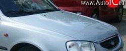 15 999 р. Капот Стандартный Hyundai Accent седан ТагАЗ (2001-2012) (Окрашенный)  с доставкой в г. Москва. Увеличить фотографию 1