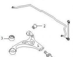 429 р. Полиуретановая втулка стабилизатора передней подвески Точка Опоры (22,8 мм)  Hyundai Avante (2006-2010), Hyundai Elantra  HD (2006-2011), Hyundai I30  FD (2007-2012), KIA Ceed  1 ED (2006-2012), KIA Cerato  2 TD (2008-2013), KIA Spectra (2000-2009)  с доставкой в г. Москва. Увеличить фотографию 2