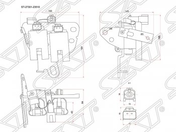 Катушка зажигания SAT Hyundai I30 FD хэтчбек дорестайлинг (2007-2010)