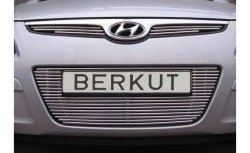 3 199 р. Декоративная вставка решетки радиатора Berkut  Hyundai I30  FD (2007-2010) универсал дорестайлинг, хэтчбек дорестайлинг  с доставкой в г. Москва. Увеличить фотографию 1