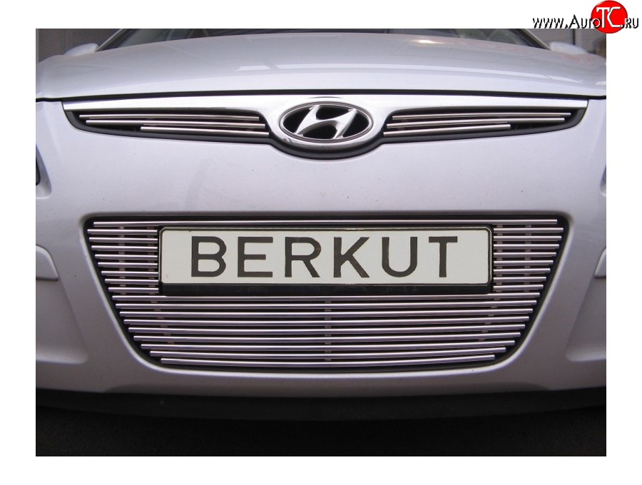 3 199 р. Декоративная вставка решетки радиатора Berkut  Hyundai I30  FD (2007-2010) универсал дорестайлинг, хэтчбек дорестайлинг  с доставкой в г. Москва