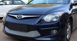 1 539 р. Сетка на бампер Russtal (хром)  Hyundai I30  FD (2010-2012) универсал рестайлинг, хэтчбэк 5 дв. рестайлинг  с доставкой в г. Москва. Увеличить фотографию 3