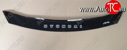 999 р. Дефлектор капота Russtal (короткий) Hyundai I40 1 VF дорестайлинг седан (2011-2015)  с доставкой в г. Москва