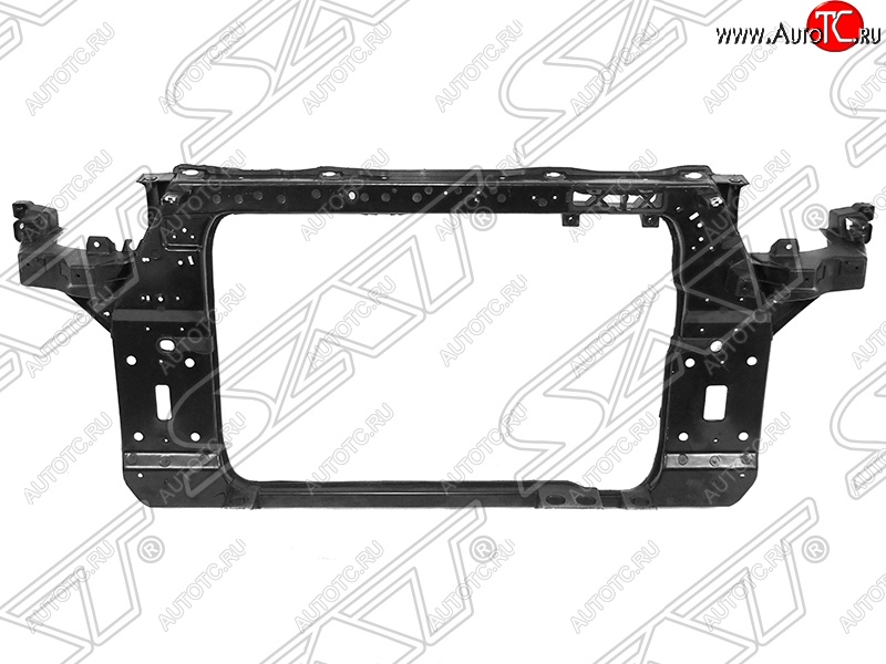 6 299 р. Рамка радиатора SAT (телевизор) Hyundai IX35 LM дорестайлинг (2009-2013) (Неокрашенная)  с доставкой в г. Москва