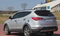 5 349 р. Комплект дефлекторов окон СТ Hyundai Santa Fe DM дорестайлинг (2012-2016)  с доставкой в г. Москва. Увеличить фотографию 2