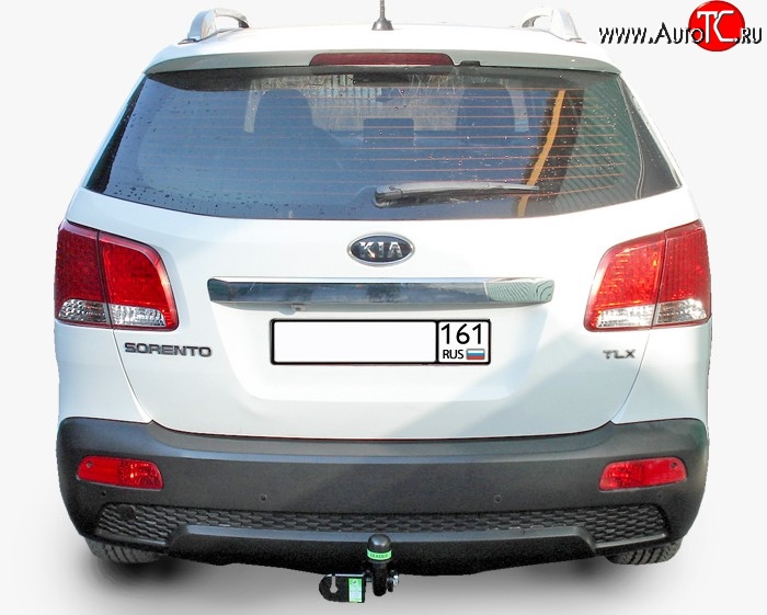 36 999 р. Фаркоп Лидер Плюс  Hyundai Santa Fe  CM (2006-2009), KIA Sorento  XM (2009-2012) (Без электропакета)  с доставкой в г. Москва