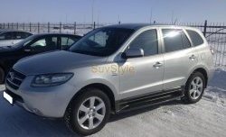 17 799 р. Пороги OEM Style Hyundai Santa Fe CM рестайлинг (2009-2012)  с доставкой в г. Москва. Увеличить фотографию 2