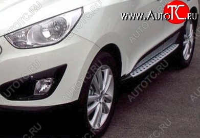 19 449 р. Пороги BMW Style Hyundai Tucson LM (2010-2017)  с доставкой в г. Москва