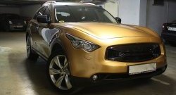 Реснички на фары Custom INFINITI FX50 S51 рестайлинг (2012-2014)