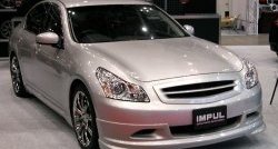 24 999 р. Комплект порогов Impul INFINITI G35 V36 седан (2006-2015) (Неокрашенные)  с доставкой в г. Москва. Увеличить фотографию 2