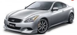 23 899 р. Накладка на передний бампер Impul  INFINITI G37  V36 (2008-2014) седан рестайлинг (Неокрашенная)  с доставкой в г. Москва. Увеличить фотографию 1