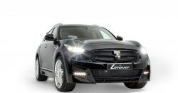 23 749 р. Передний бампер Lorinser INFINITI QX70 S51 (2013-2020) (Неокрашенный)  с доставкой в г. Москва. Увеличить фотографию 1