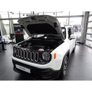 Упоры капота Russtal Jeep Renegade дорестайлинг (2014-2018)