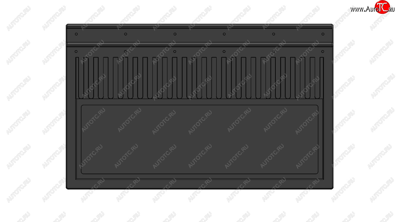 1 199 р. Комплект брызговиков (задние, 600x400 мм) Seintex  КамАЗ 4308 - М1842  с доставкой в г. Москва