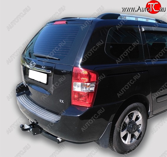 9 249 р. Фаркоп (VQ) Лидер Плюс KIA Carnival VQ минивэн дорестайлинг (2005-2010) (Шар FC)  с доставкой в г. Москва