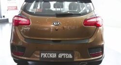 Защитная накладка на задний бампер RA KIA Ceed 2 JD рестайлинг, хэтчбэк (2015-2018)