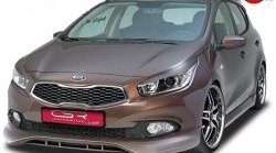 Реснички на фары CSR KIA Ceed 2 JD дорестайлинг, хэтчбэк (2012-2015)