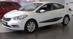 3 799 р. Молдинги RA (широкие, комплект на 4 двери) KIA Cerato 4 BD дорестайлинг седан (2018-2021) (Поверхность глянец (под окраску), Неокрашенные)  с доставкой в г. Москва. Увеличить фотографию 4