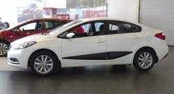 3 799 р. Молдинги RA (широкие, комплект на 4 двери) KIA Cerato 4 BD дорестайлинг седан (2018-2021) (Поверхность глянец (под окраску), Неокрашенные)  с доставкой в г. Москва. Увеличить фотографию 5