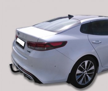 29 999 р. Фаркоп Лидер Плюс KIA Optima 4 JF дорестайлинг седан (2016-2018) (Без электропакета)  с доставкой в г. Москва. Увеличить фотографию 4