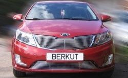 Декоративная вставка решетки радиатора QB Berkut KIA Rio 3 QB дорестайлингхэтчбек5дв. (2011-2015)