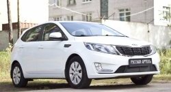 1 769 р. Защитная сетка решетки переднего бампера РА KIA Rio 3 QB дорестайлингхэтчбек5дв. (2011-2015)  с доставкой в г. Москва. Увеличить фотографию 3