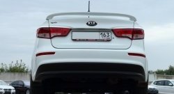 5 799 р. Спойлер BS KIA Rio 3 QB рестайлинг седан (2015-2017) (Неокрашенный)  с доставкой в г. Москва. Увеличить фотографию 4