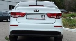 5 799 р. Спойлер BS KIA Rio 3 QB рестайлинг седан (2015-2017) (Неокрашенный)  с доставкой в г. Москва. Увеличить фотографию 8