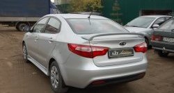 2 549 р. Спойлер LitCompany KIA Rio 3 QB рестайлинг седан (2015-2017) (Неокрашенный)  с доставкой в г. Москва. Увеличить фотографию 2