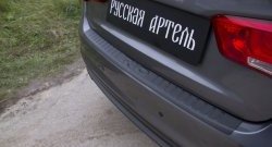 1 169 р. Защитная накладка на задний бампер RA KIA Rio 3 QB рестайлинг седан (2015-2017)  с доставкой в г. Москва. Увеличить фотографию 5