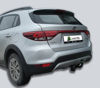 6 649 р. Фаркоп Лидер Плюс KIA Rio X-line (2017-2021) (Без электропакета)  с доставкой в г. Москва. Увеличить фотографию 2