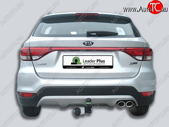 6 649 р. Фаркоп Лидер Плюс KIA Rio X-line (2017-2021) (Без электропакета)  с доставкой в г. Москва