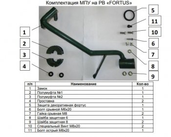 27 749 р. Замок рулевого вала FORTUS (бесштыревой) KIA Rio 4 FB дорестайлинг седан (2016-2020)  с доставкой в г. Москва. Увеличить фотографию 2