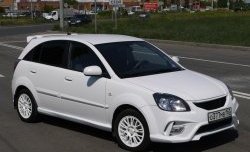 10 999 р. Передний бампер Vita Dm  KIA Rio ( 2 JB,  4 FB) (2005-2025) дорестайлинг седан, дорестайлинг, хэтчбэк 5 дв., рестайлинг, хэтчбэк 5 дв., рестайлинг седан (Без сетки, Неокрашенный)  с доставкой в г. Москва. Увеличить фотографию 6