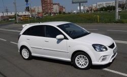 10 999 р. Передний бампер Vita Dm  KIA Rio ( 2 JB,  4 FB) (2005-2025) дорестайлинг седан, дорестайлинг, хэтчбэк 5 дв., рестайлинг, хэтчбэк 5 дв., рестайлинг седан (Без сетки, Неокрашенный)  с доставкой в г. Москва. Увеличить фотографию 8