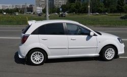 4 599 р. Комплект порогов Vita Dm KIA Rio 2 JB дорестайлинг, хэтчбэк 5 дв. (2005-2009) (Неокрашенные)  с доставкой в г. Москва. Увеличить фотографию 9