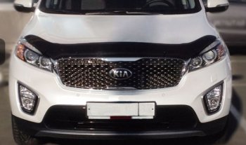 Дефлектор капота SIM KIA Sorento UM/Prime дорестайлинг (2014-2018)